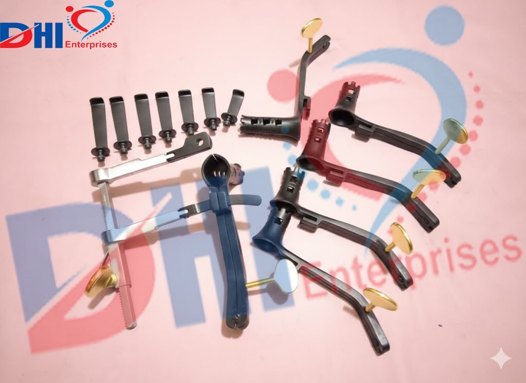 Caspar Micro Lumbar Discectomy Retractor Set of Spinal Surgery Instruments DHI