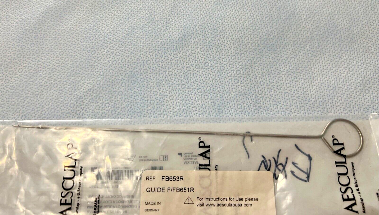 Aesculap Braun FB653R Surgical Guide For FB651R