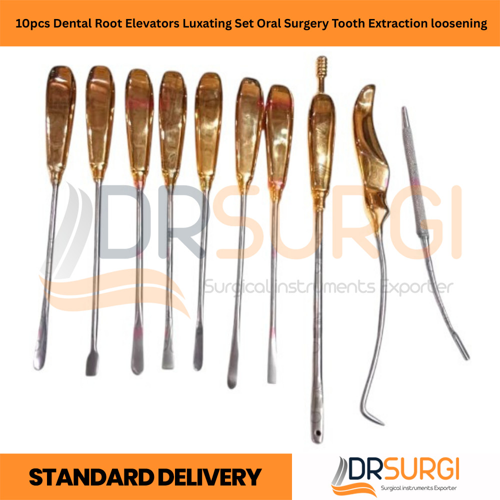 Daniel Endoscopic Forehead Lift Dissectors 10 PCs Set Facial Plastic Surgery