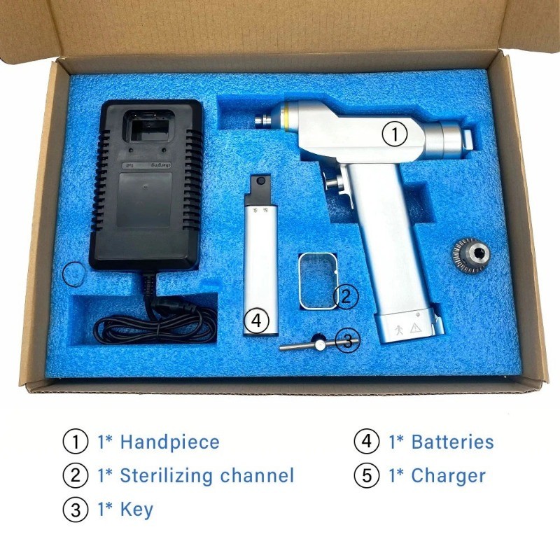Quick Coupling Cannulated Drill for Trauma Operation Hollow Electric Bone Drill