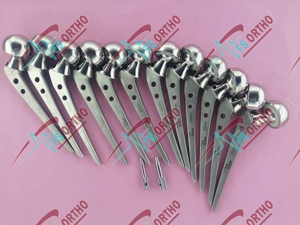 Bipolar Hip Prosthesis Orthopedic instruments (38 mm and 39mm) 2 pcs A+ Quality