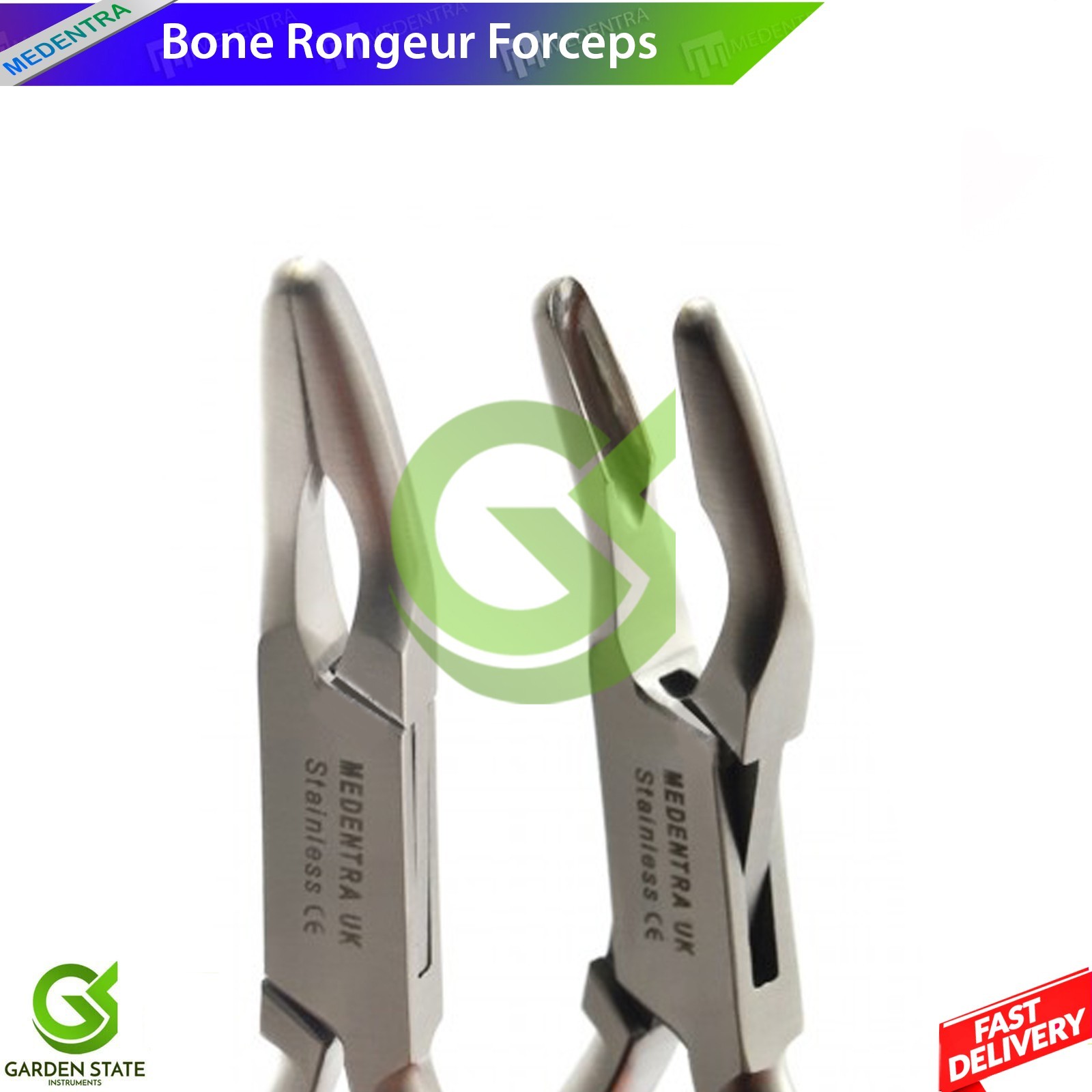 Micro Friedmann Bone Rongeur Plier Alveolar Bone Tissue Cut Surgical Forceps 6”
