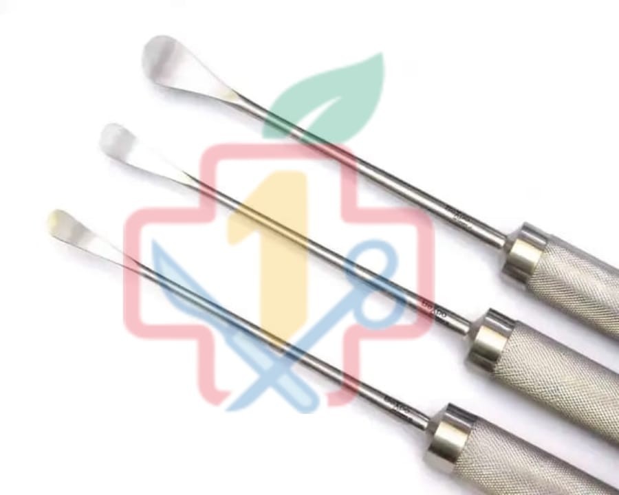 Cobb Spinal Elevators 3 Pieces Set Curved 8/13/15MM Orthopedic Instruments