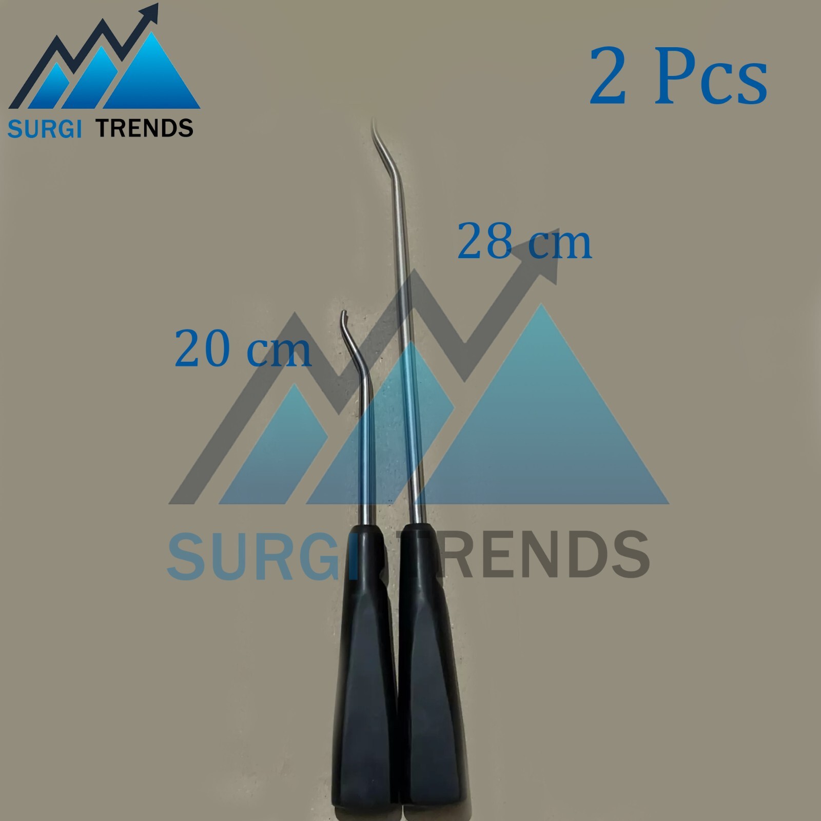 Ventura Surgical Veterinary Instruments, Stifle Thrust Levers in 20cm and 28cm