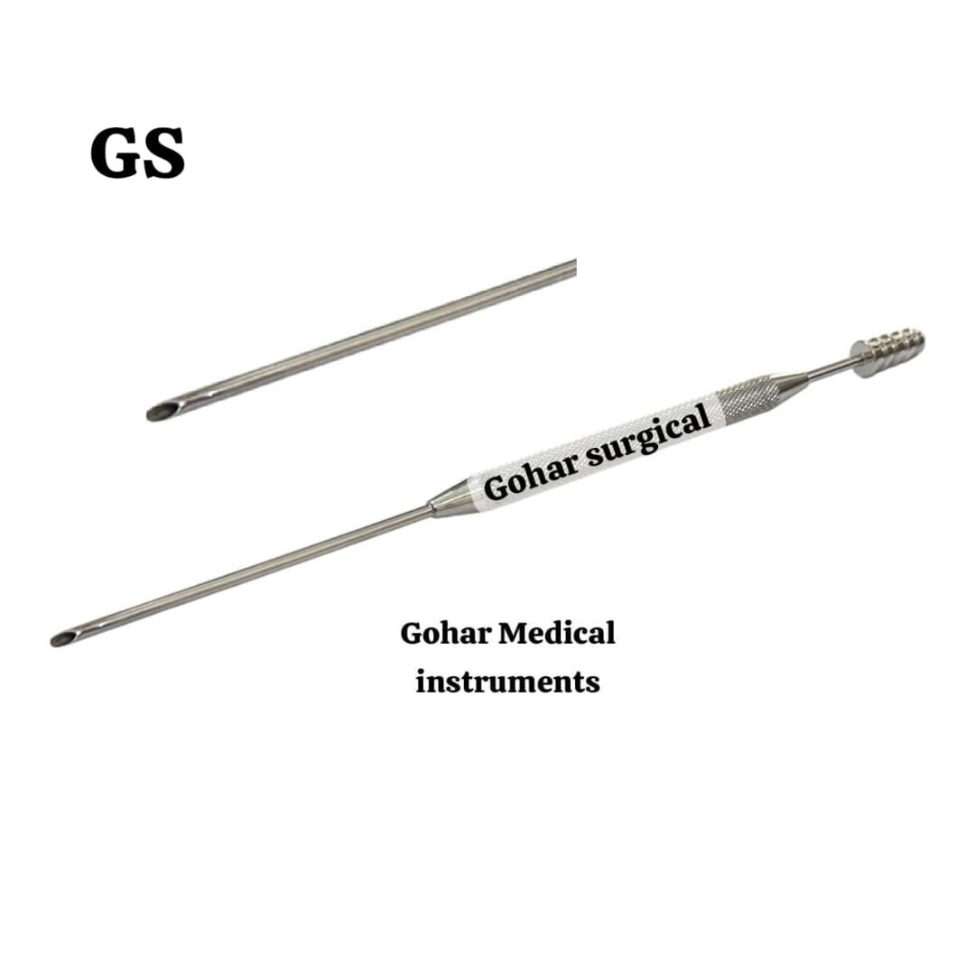 Gromed periosteal septum freer elevator Sinus ENT suction tube 19cm 7½
