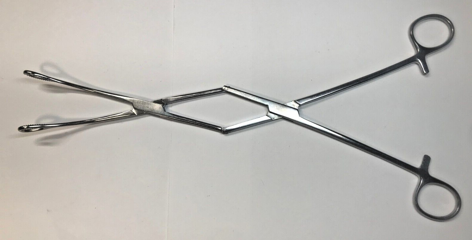 Pilling 35-5493 Hallman Tunneling Curved Serrated 14-5/8″ Forceps