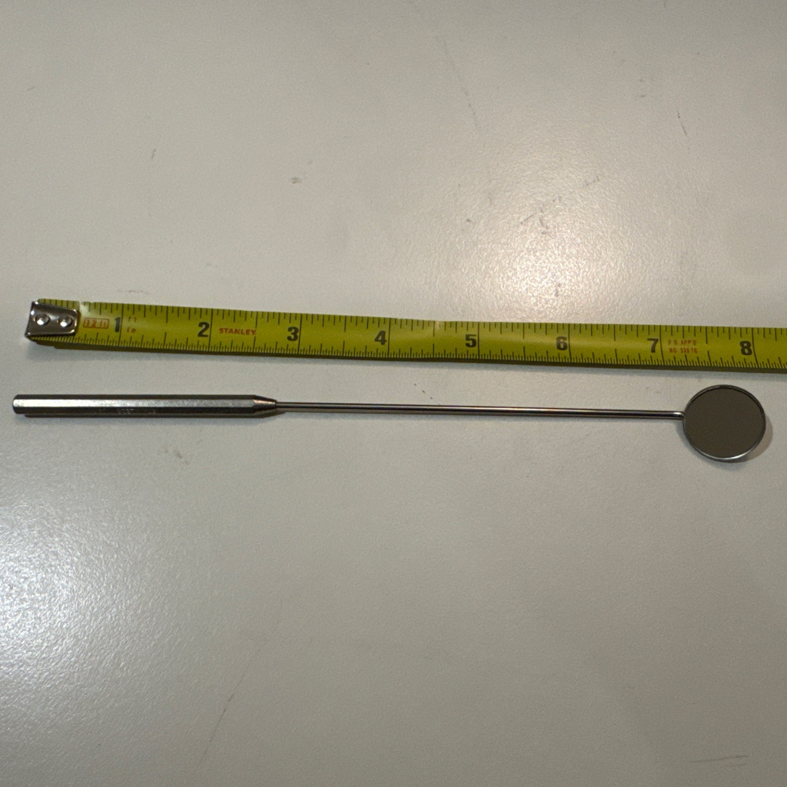 Surgical Mart Laryngeal Mirror 8″ Size 3 France Stainless