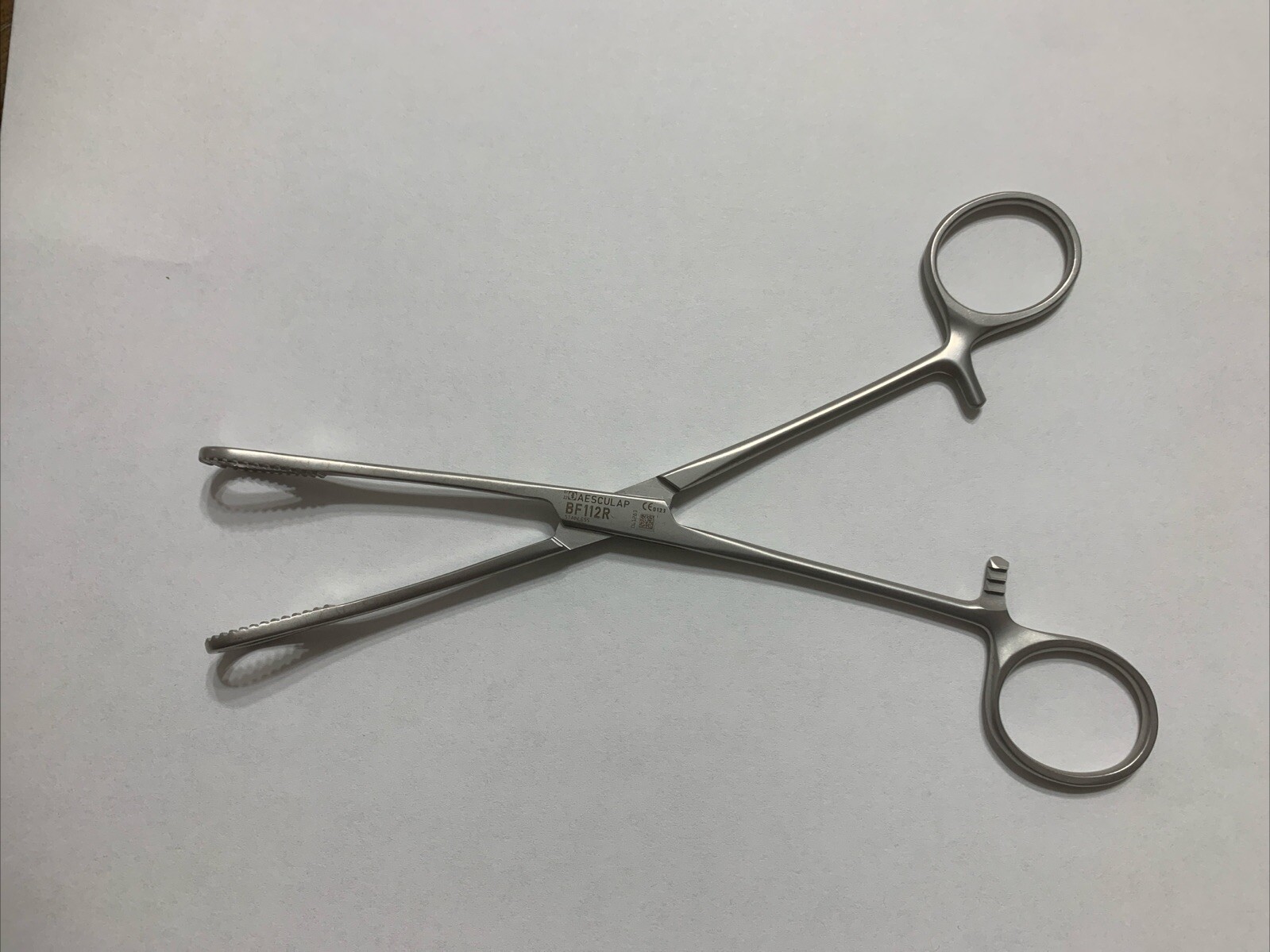 Aesculap BF112R Foerster Ballenger Holding Forceps Sponge Stick