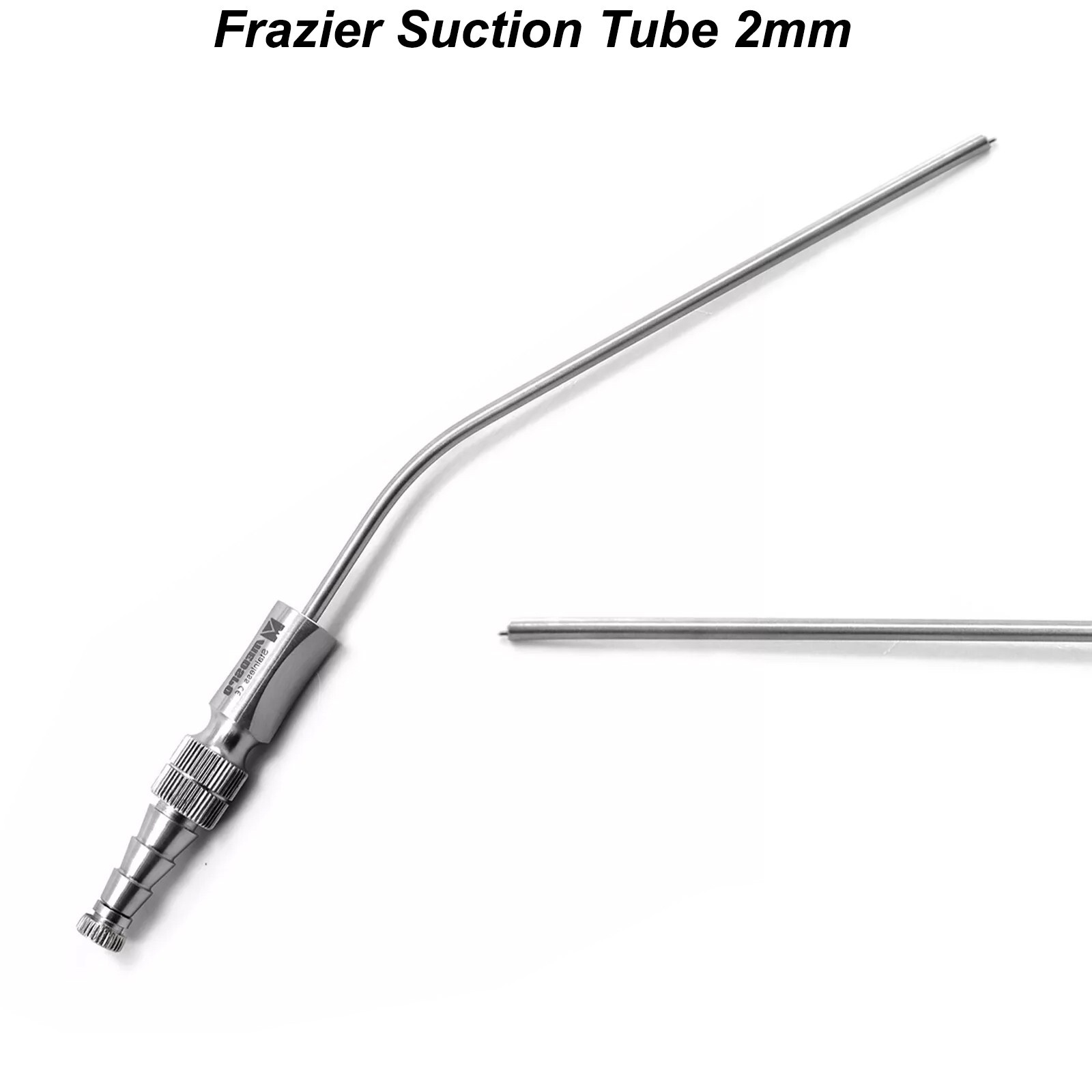 Surgical Frazier Suction Tube 2mm Dental ENT Aspirator Diagnostic Instruments