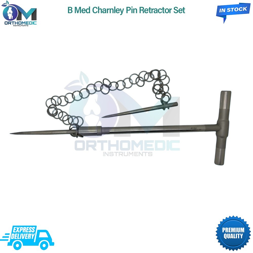 B Med Charnley Pin Retractor Set Orthopedic Surgical Instruments