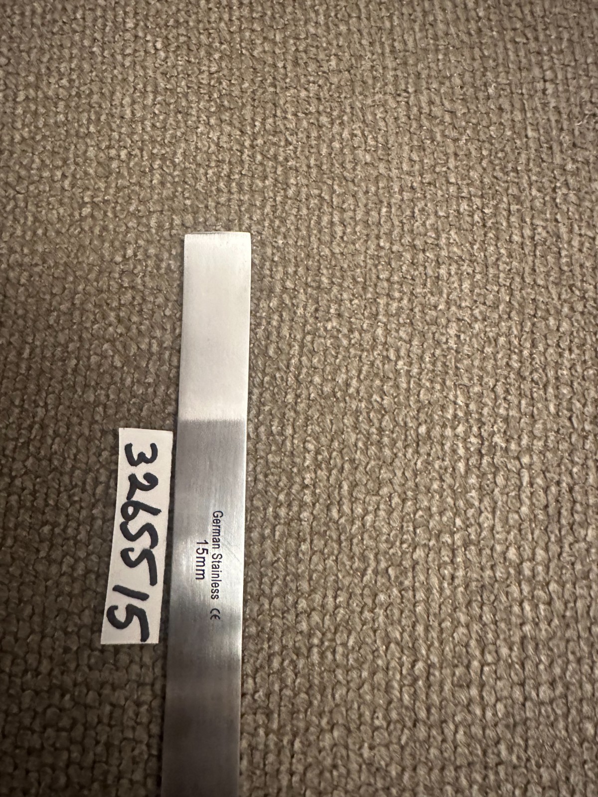 MINI LAMBOTTE OSTEOTOME CURVED 5″ 15MM WIDE