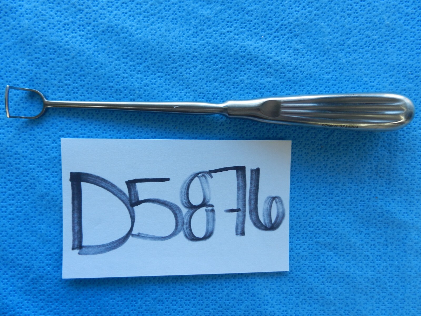 D5876 Medtronic XoMed Barnhill Adenoid ENT Curette Size 1 21.5cm 3734004