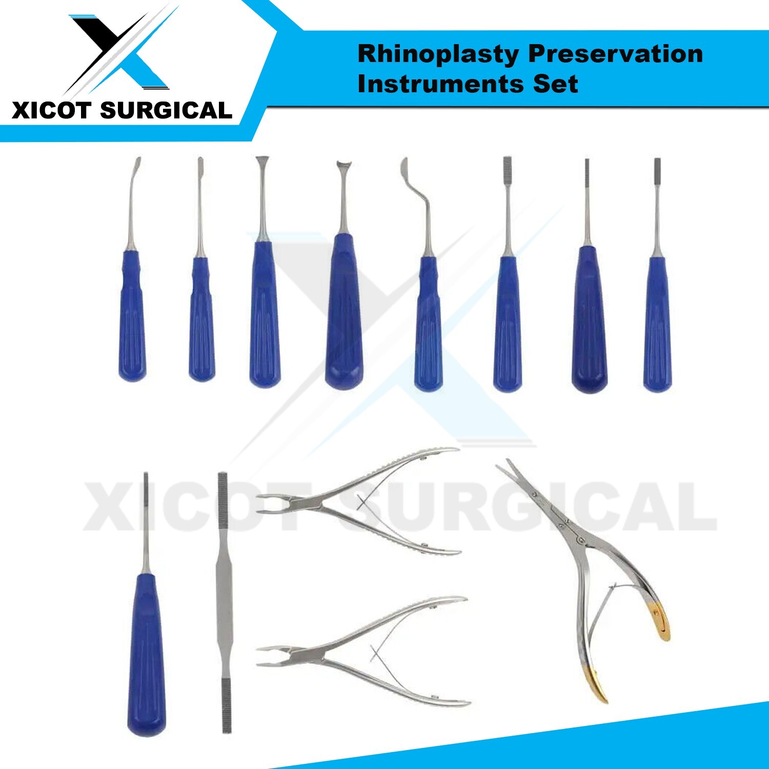 Rhinoplasty Preservation Instruments Set Rhinoplasty Kit