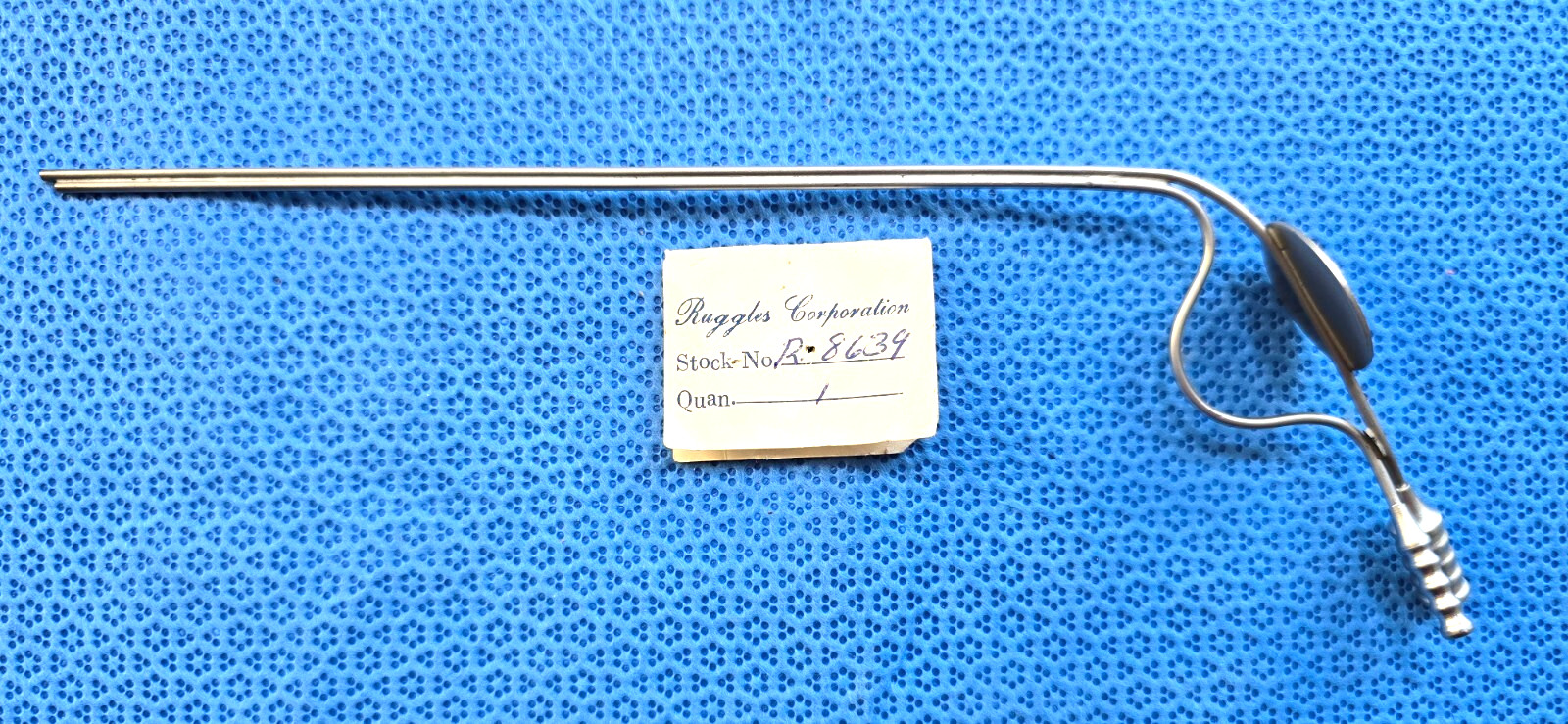 Ruggles Surgical Baron Suction Tube 3FR Angled