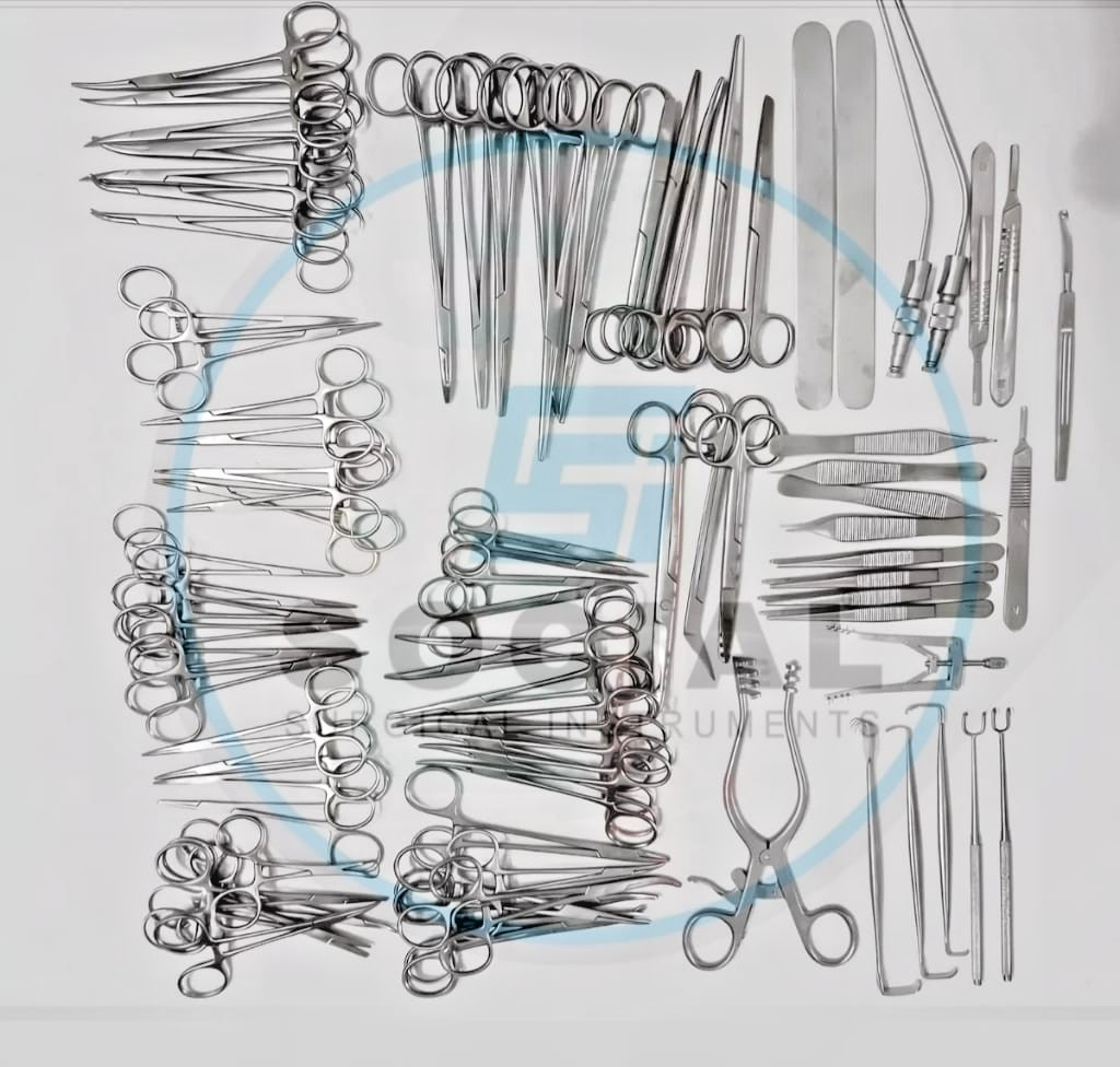 Plastic Surgery Set of 82 Pcs Surgical instruments