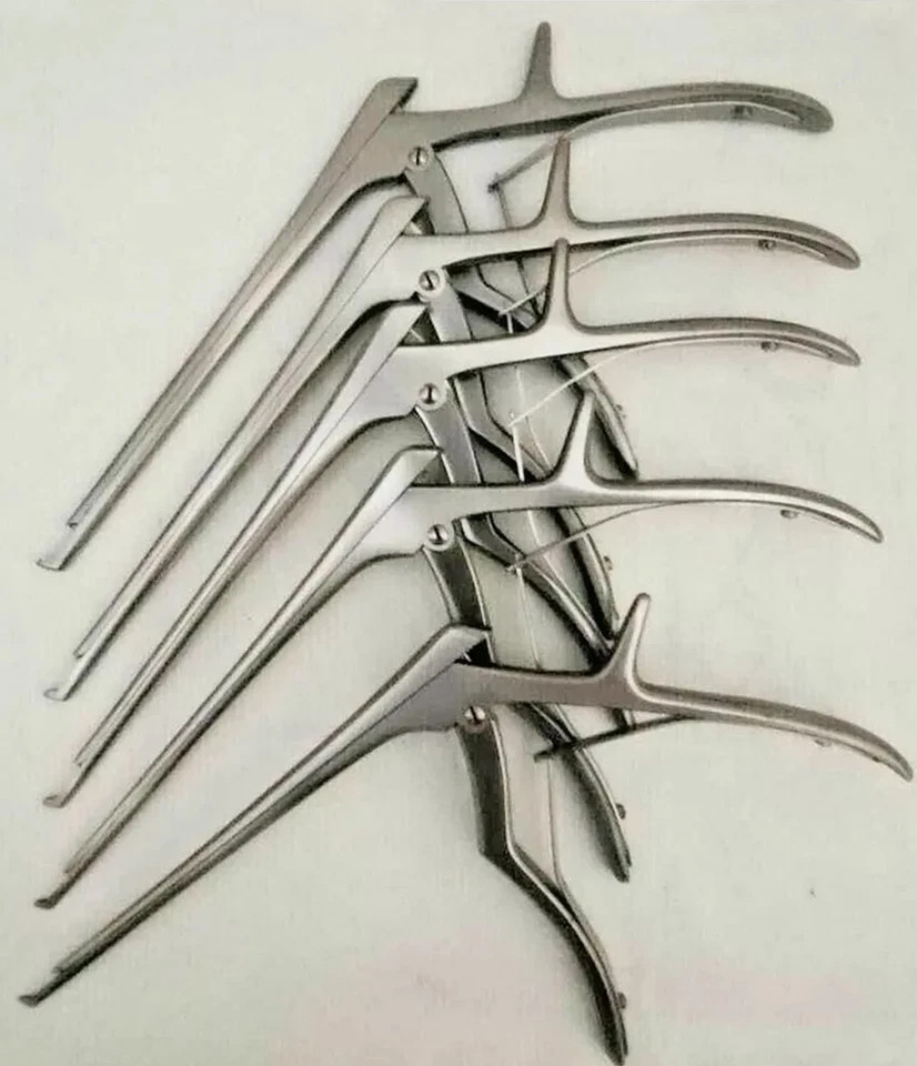 Set of 5 PCs Kerrison Rongeurs 8″ 1,2,3,4,5mm Cervical Orthopedic Instruments
