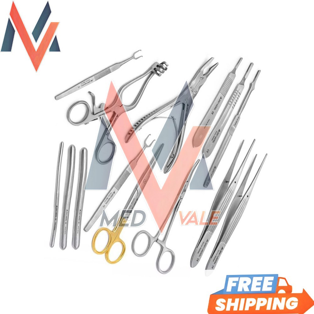 14 Pcs Professional surgical Set for medical Instruments