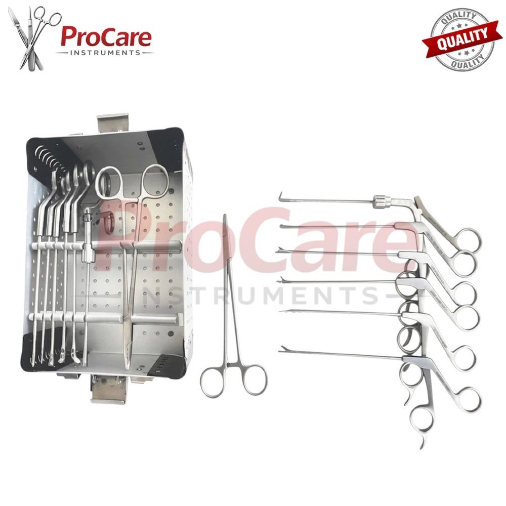 Arthroscopy Forceps Meniscus Forceps Set of 7 Pcs With Box Knee Orthopedic A+