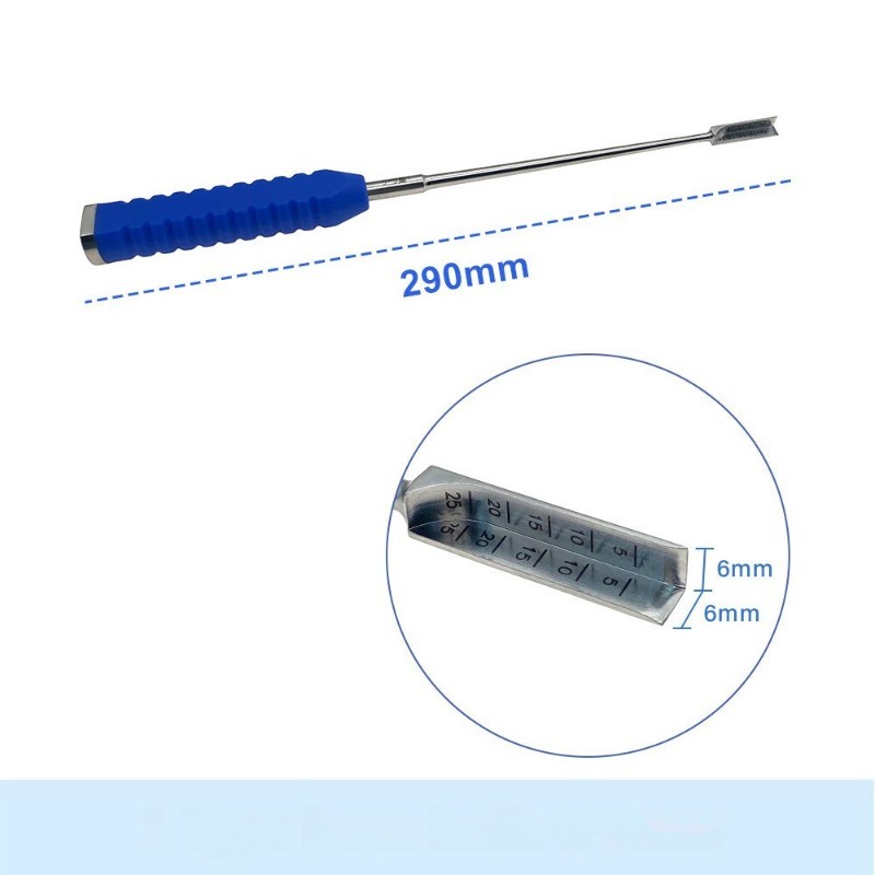 L-shaped Bone Knife Spine Chisel Bone Osteotomy Orthopedic Instrument New