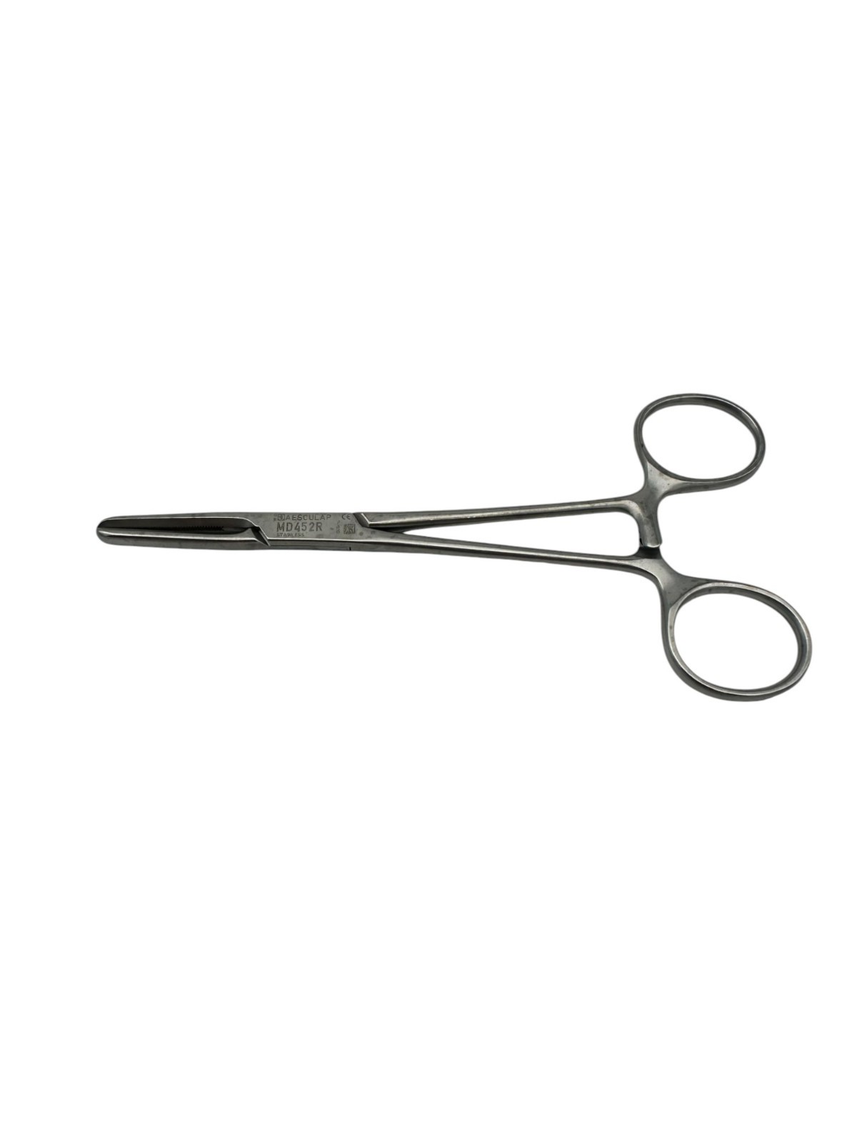 Aesculap MD452R Tubing Clamp, Serrated, 150mm