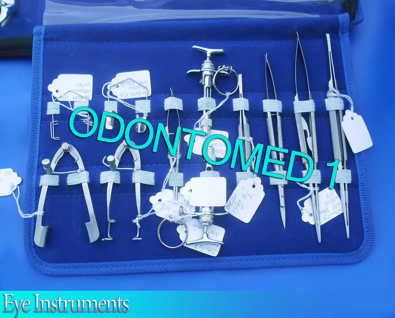 Professional 51 Pieces Orthopedic,Dental,Eye Instruments Mix Kit ODM-568