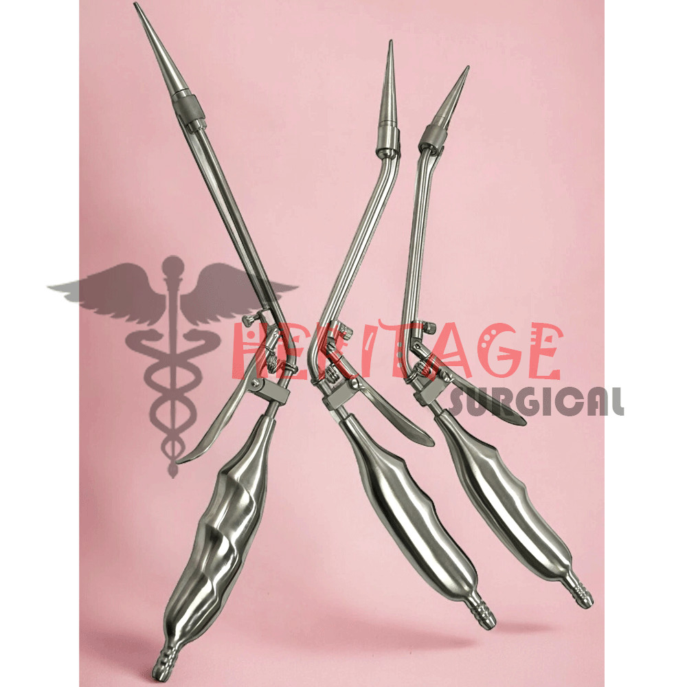 German Premium Grade Hemorrhoid Suction Ligator Rectal Surgical Instruments