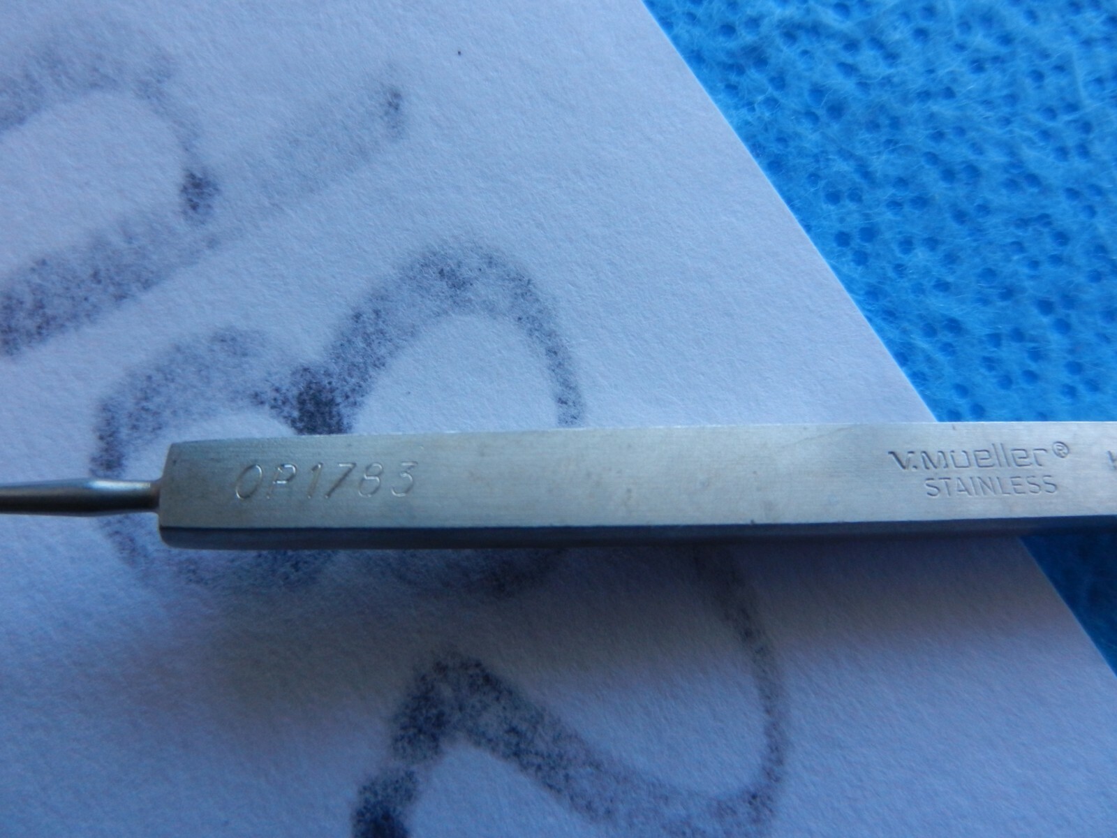 V. Mueller Surgical Ophthalmic Meyhoeffer Chalazion Curette OP1783