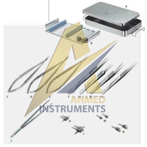 Hand Surgery Basic Set Flat Handle Micro Surgery Surgical instruments