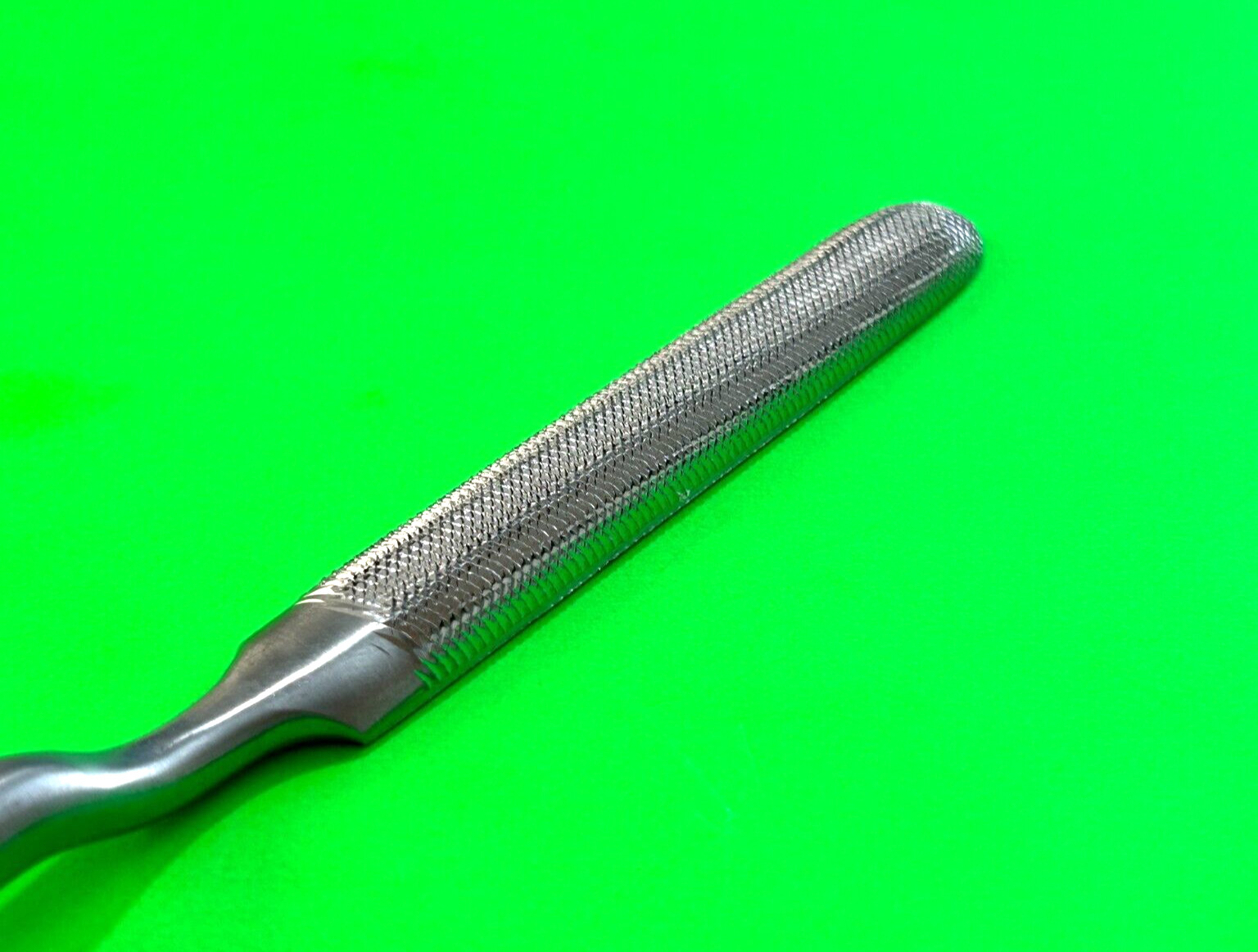 Miltex Surgical 27-703 Bone File 9-3/4′, Half Round Blade 3-1/2″