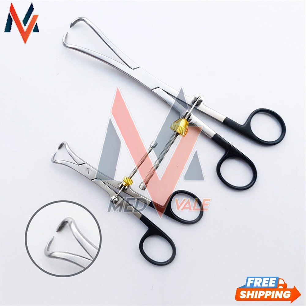 Bone Reduction Forceps with Fixation screw orthopedic instrument 2 Pieces A+