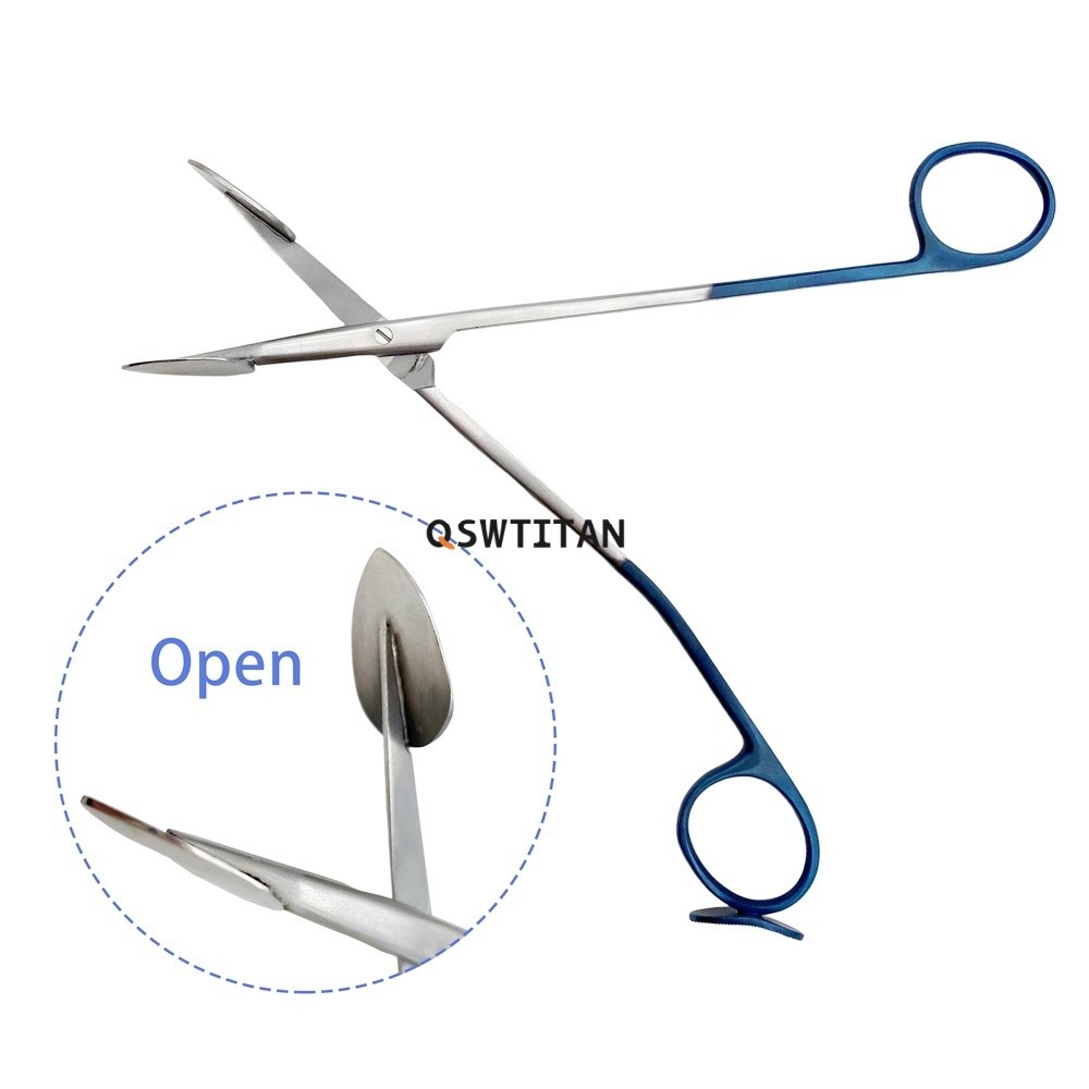 Facial Flap Dissector Scissors Face Lift Dissection Scissor Speculated Super Cut