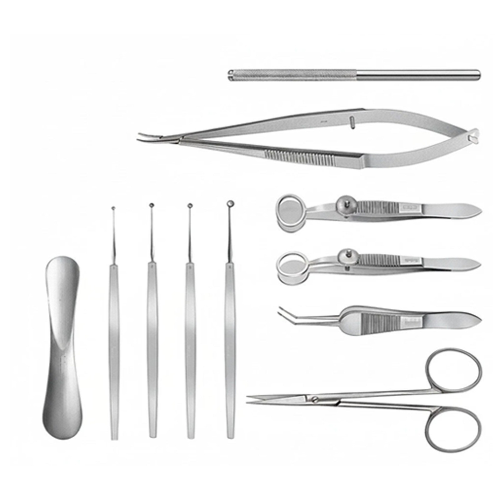 New 11 Pcs Chalazion Surgery Set Ophthalmic Surgical Eye Instruments German Gr