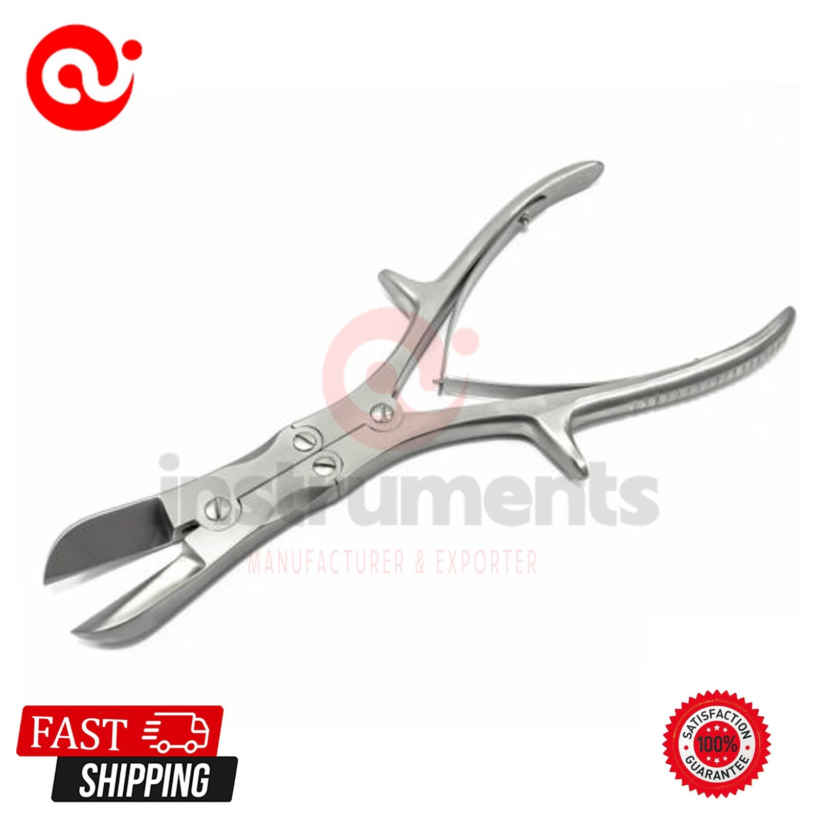 Stille Liston bone cutter 10.5″ curved cutting forceps surgical premium By Ai