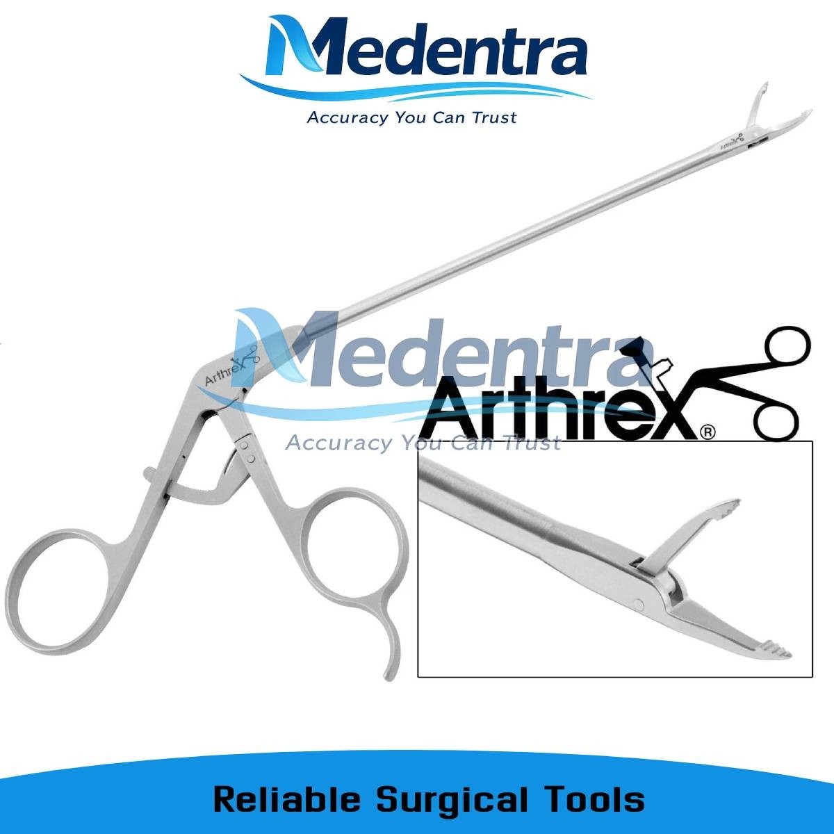Arthrex AR-13970SR King Fisher Suture Retriever Tissue Grasper with SR Handle