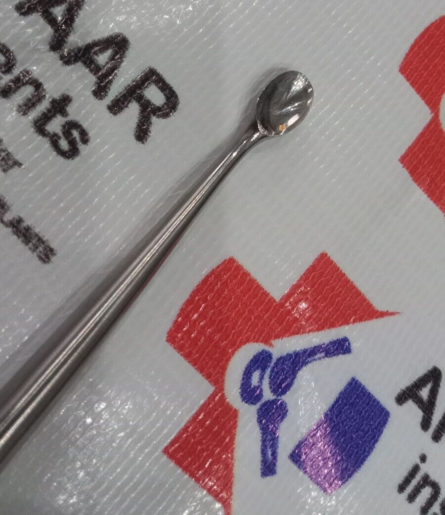 Volkmann Bone Curette Length 17cm / Oval Cup 6mm Orthopedic Surgical Instruments