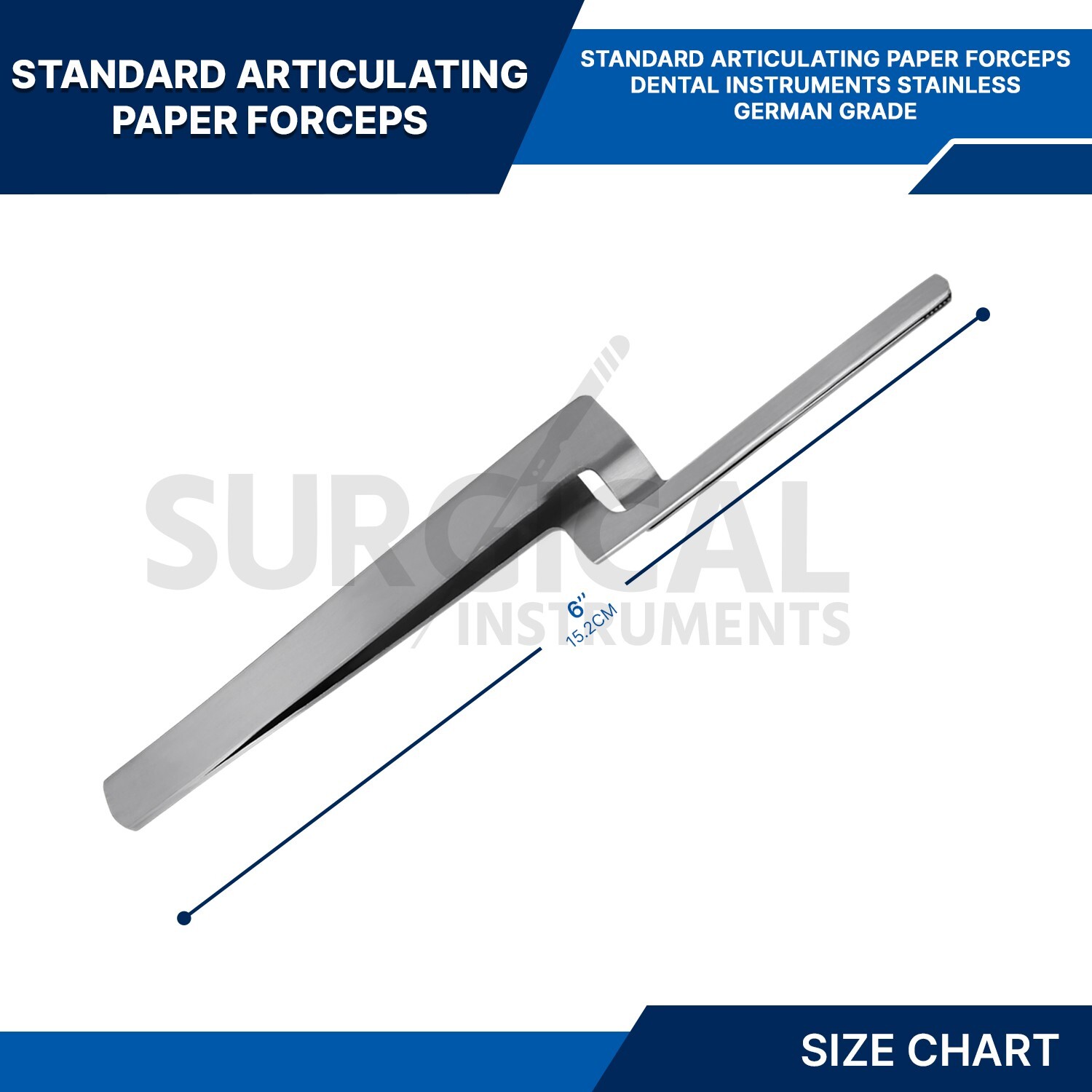 Standard Articulating Paper Forceps Surgical Dental Instruments German Grade