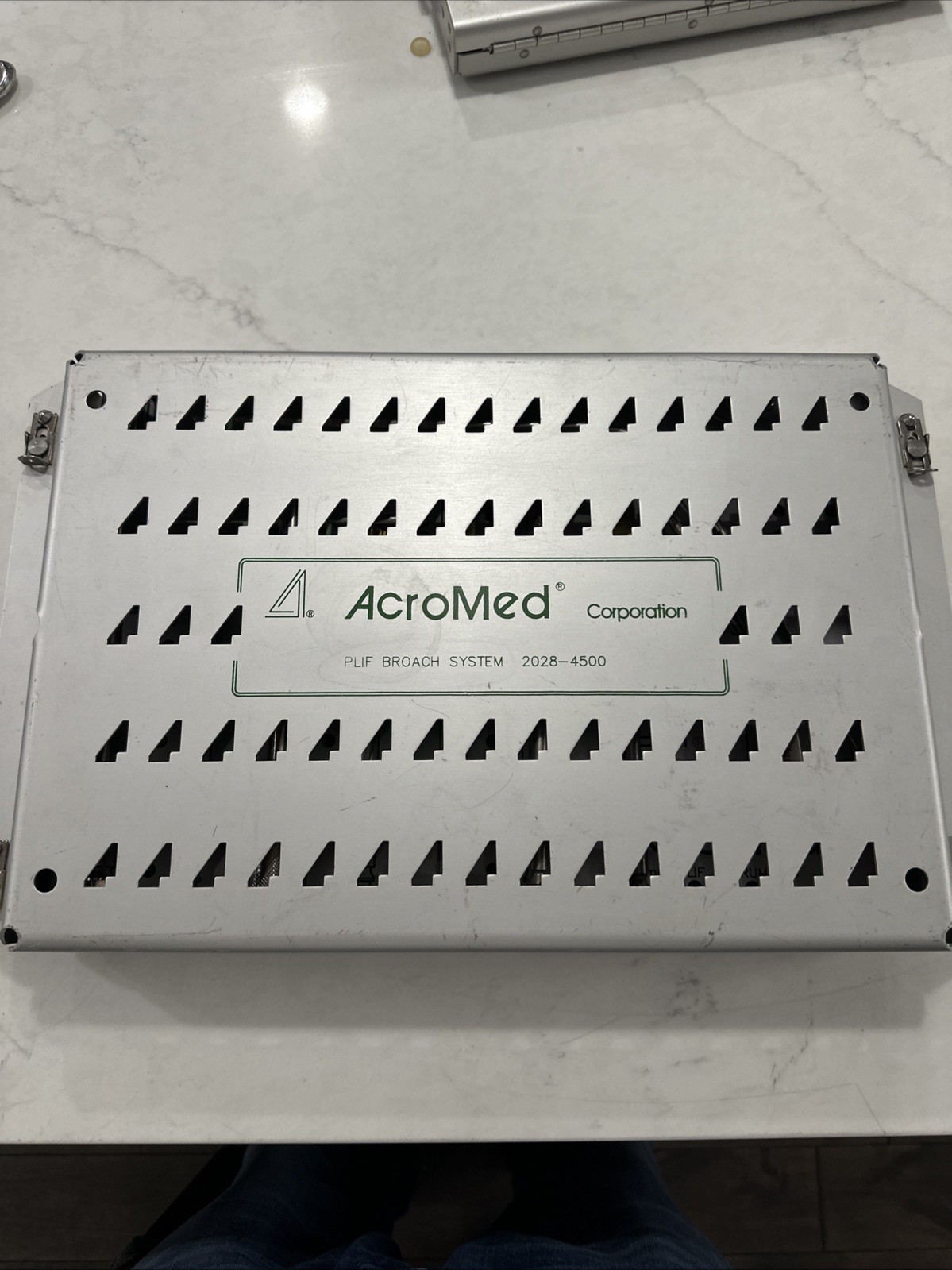 Acromed PLIF Broach System With Case.