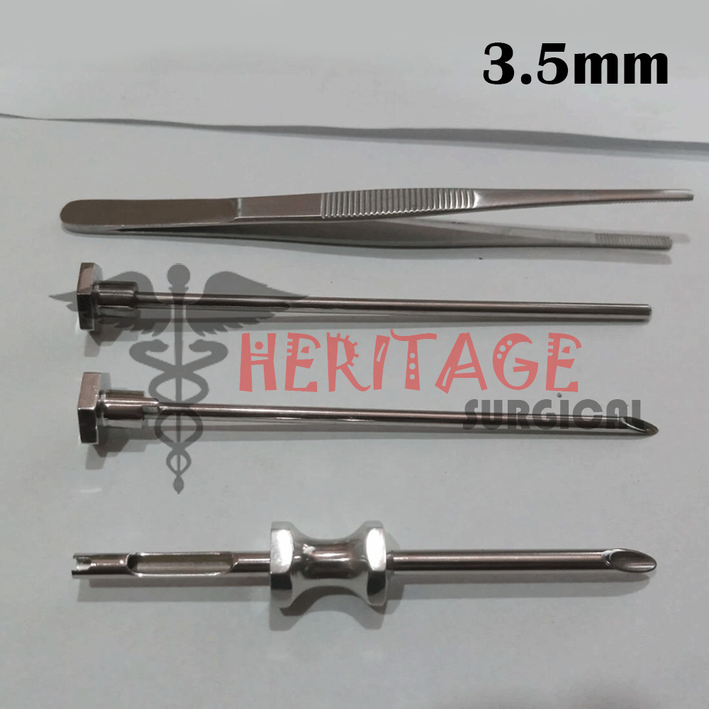 HRT trocar 3.5 mm Hormone Replacement Pellet Insertion Kit