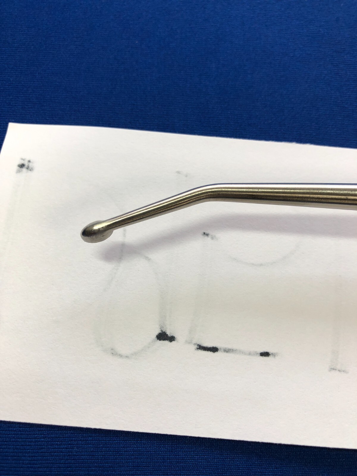 D9511 Life Instruments 710-1502-3 Lateral Angle Curette Size 2 , Right