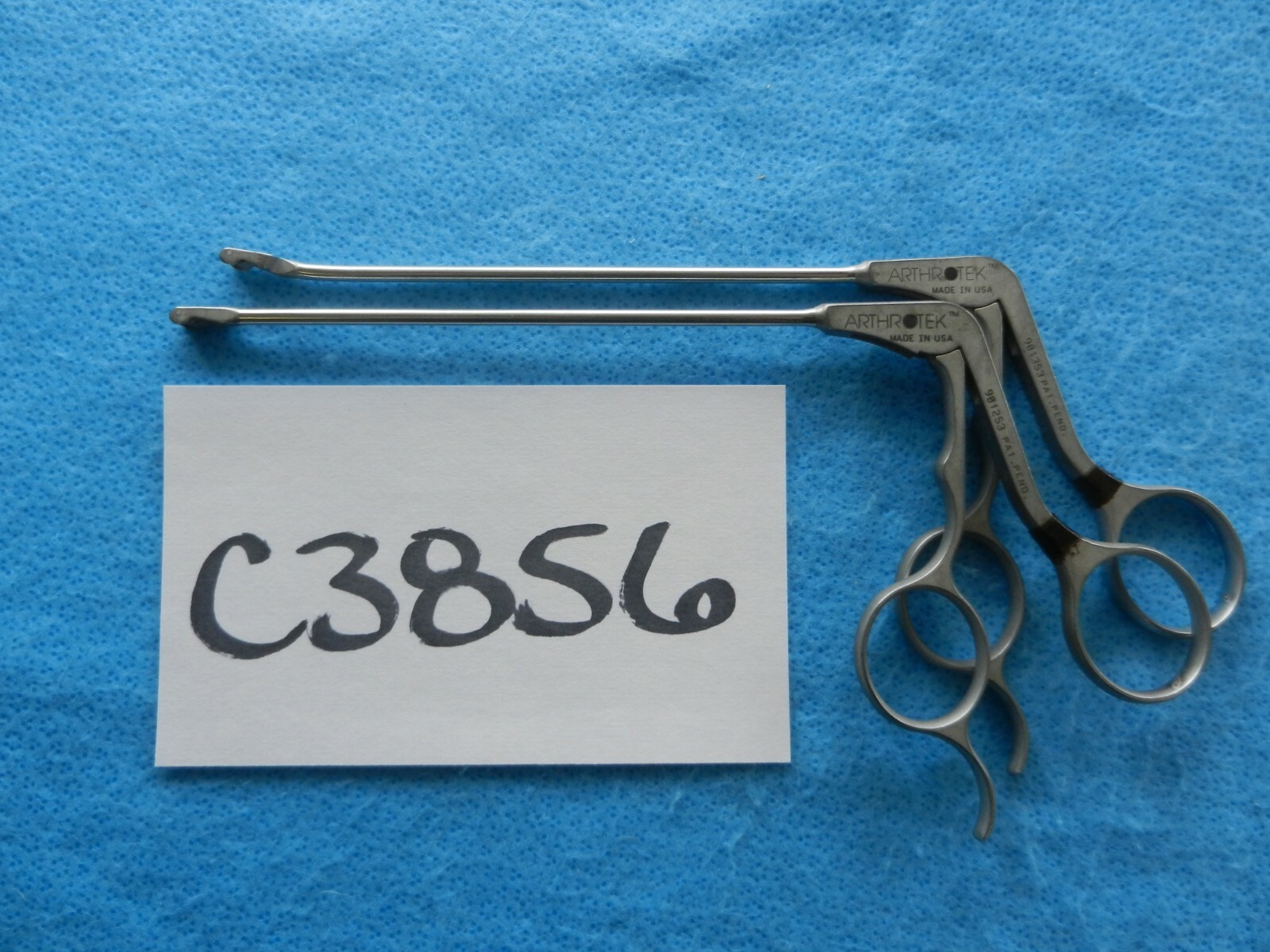 Arthrotek Surgical Orthopedic Back Biting Left & Right Forceps Set