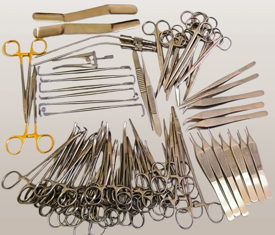 72 Pcs Plastic Surgery Surgical instruments Kit