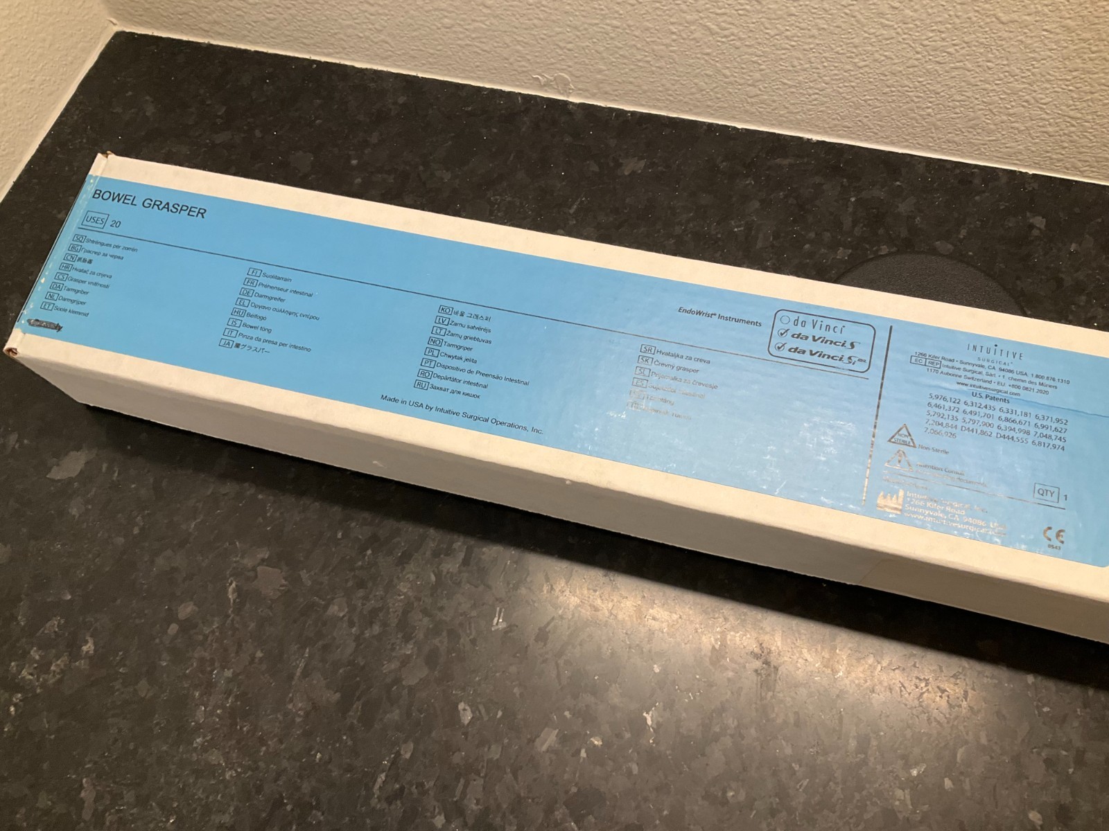 NEW SEALED Intuitive Surgical 420177 Da Vinci Bowel Grasper