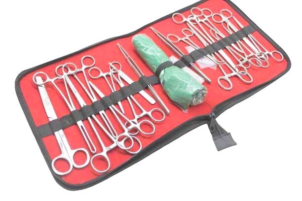 Veterinary Surgical Instrument Large Animal 1 Set 21 Pieces S.S.