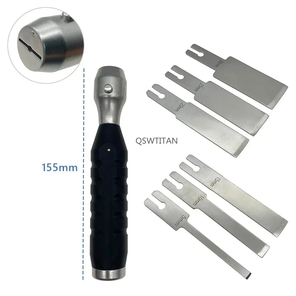 1set Modular Osteotomes Complete With 6 Blades Detachable orthopedic instruments