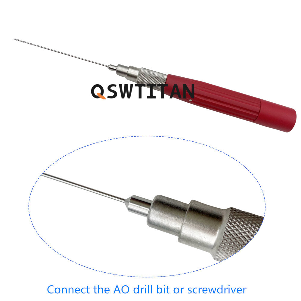 Orthopedic AO Quick Coupling Cannulated Handle for AO drill bits