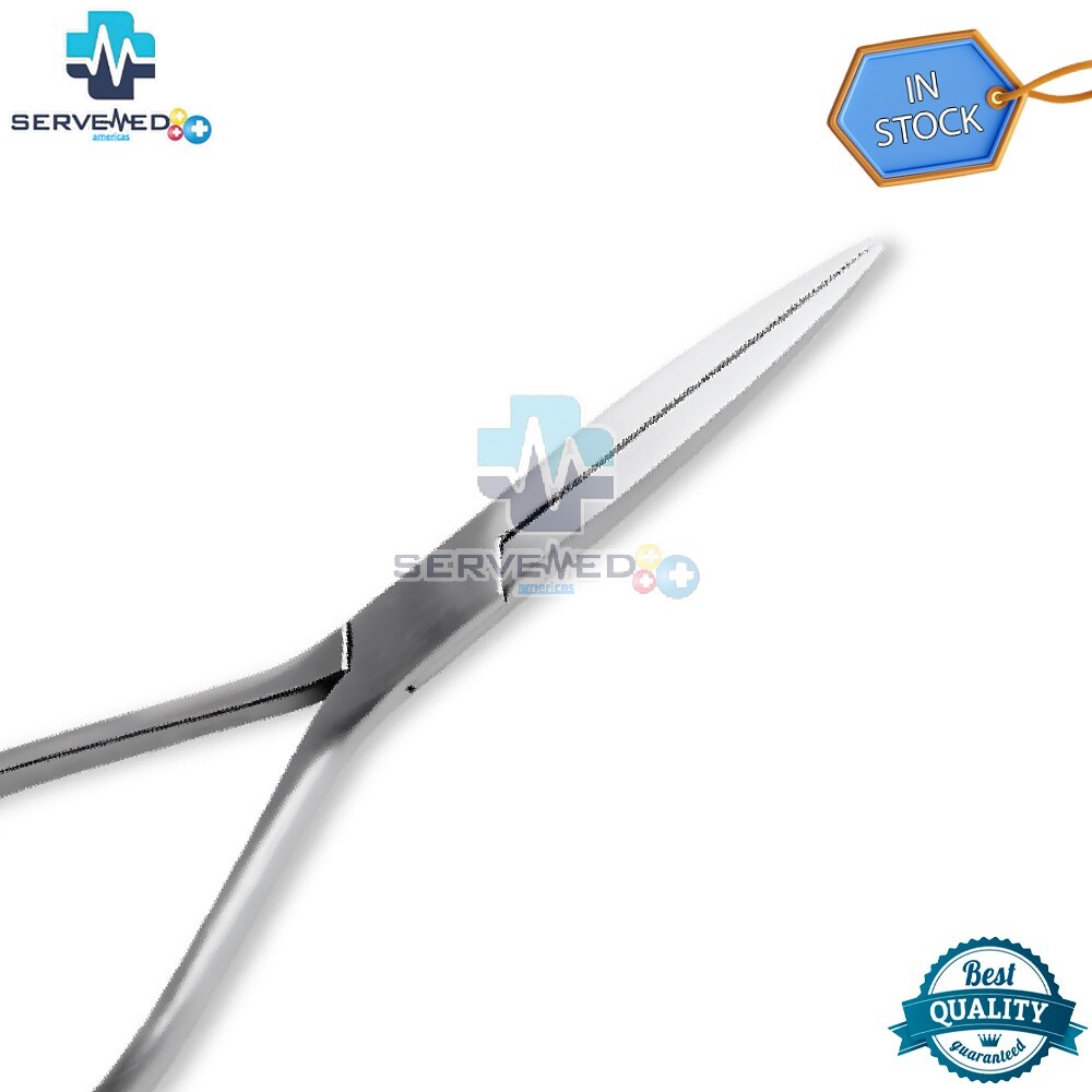 7″ Extra Long Straight Needle Nose Pliers Long Jaw Surgical German Grade