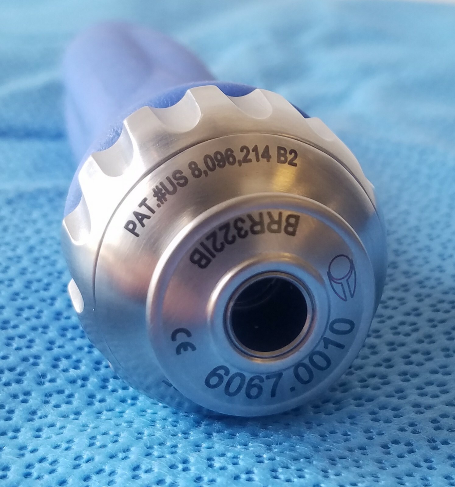 Globus Medical Universal Driver Handle – QR/Ratcheting/Cannulated 6067.0010