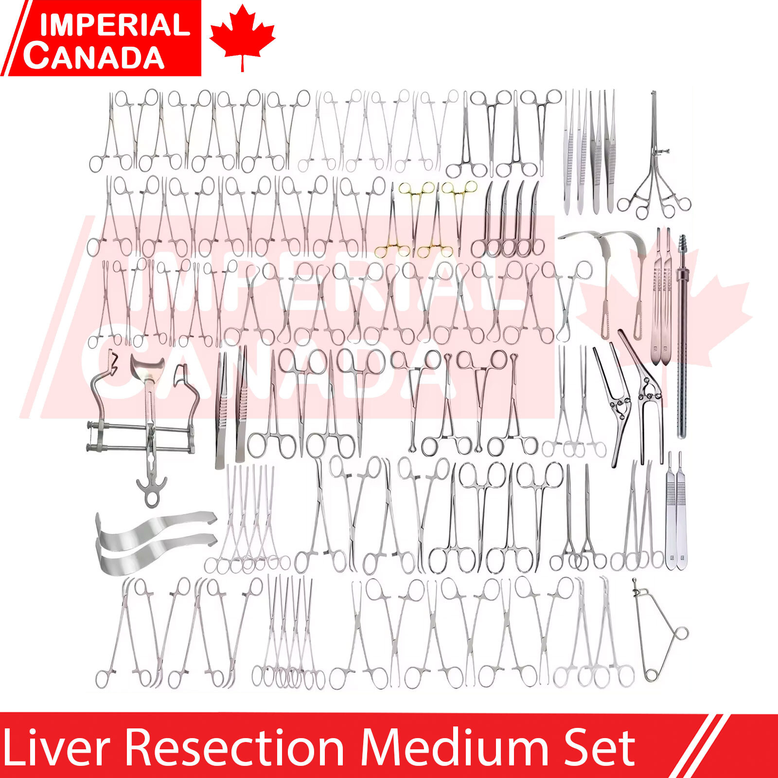 Liver Resection Medium Set Portion Liver Transplant Operation 114 Pieces DS-2358