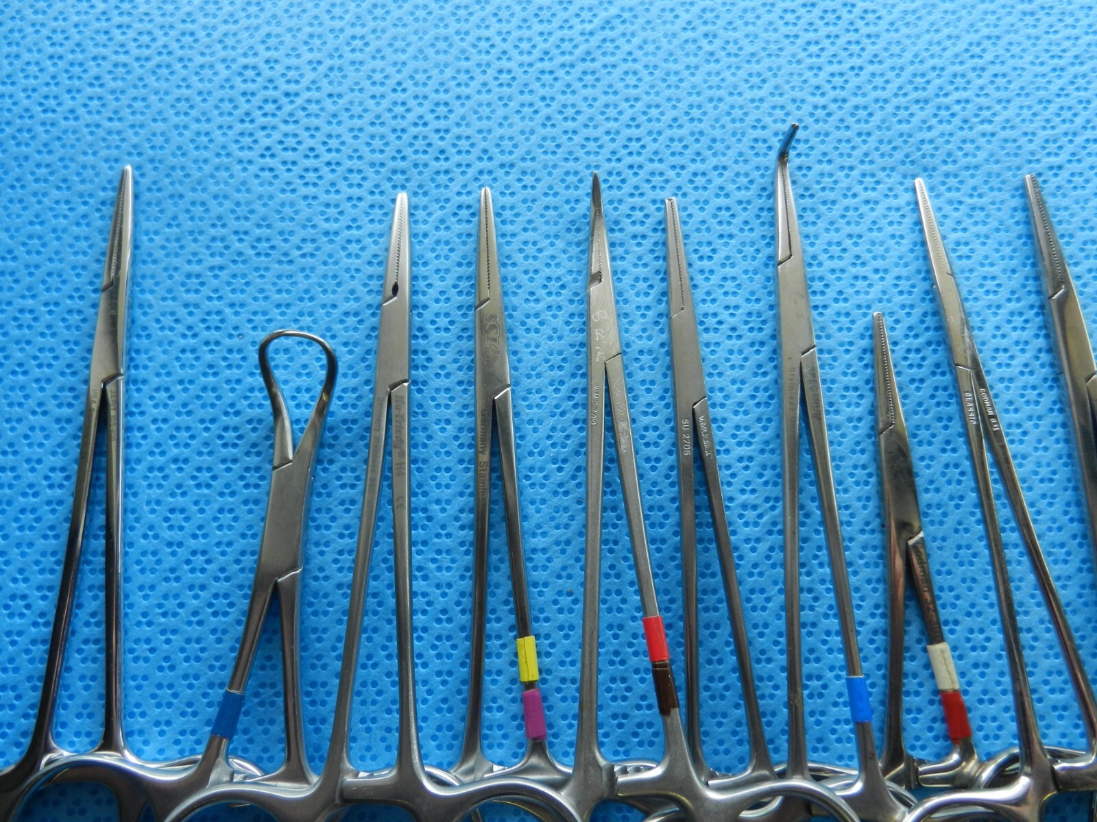 D4259 Jarit Pilling V. Mueller Surgical Forceps Lot Of 15