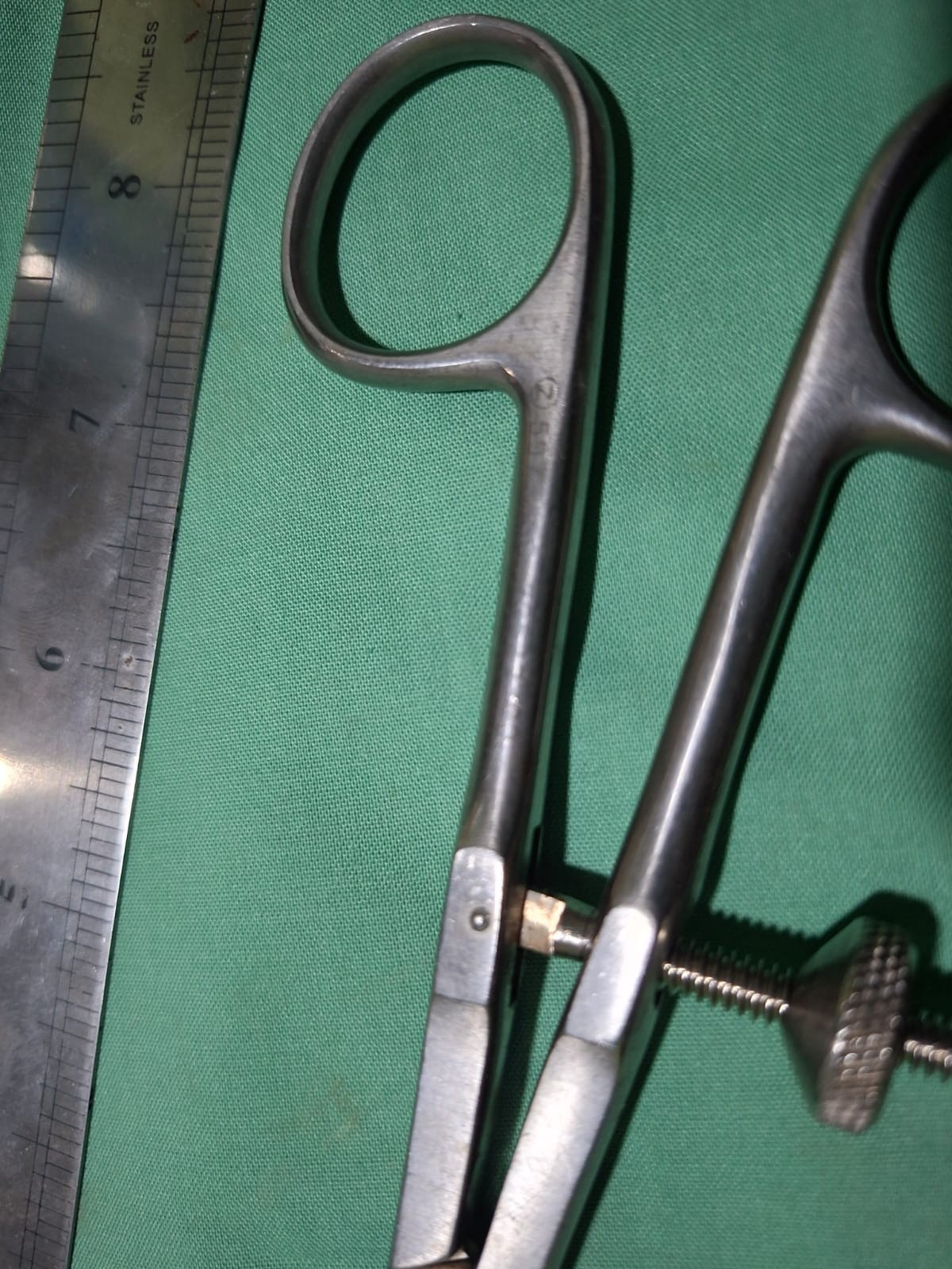 Zimmer 5977-30 orthopedic pelvic reduction forcep surgical instrument
